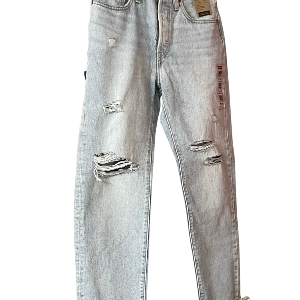 👖 Levi's Light Blue Straight Leg Jeans